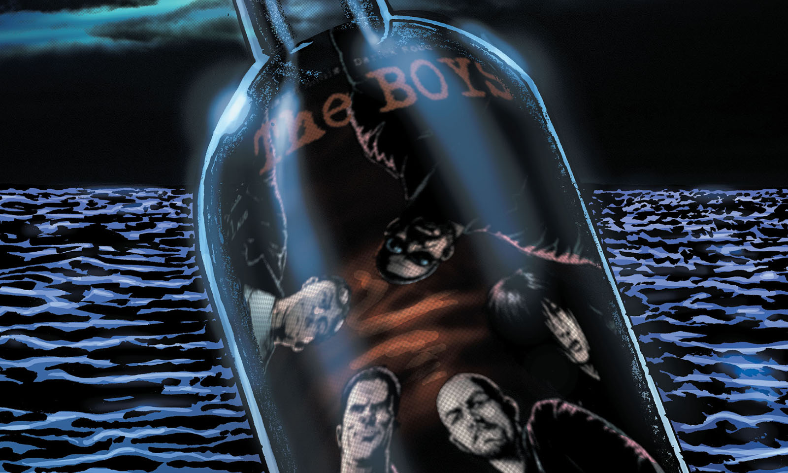 Arte da capa da oitava edição (Dear Becky 8) da HQ spin-off The Boys: Dear Becky.